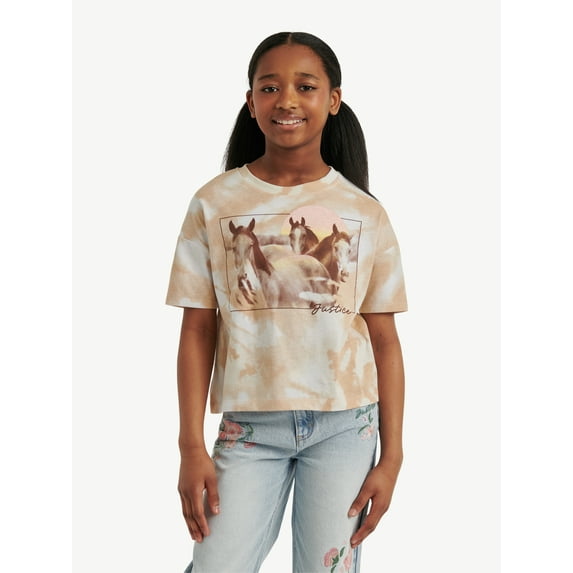 Justice Girls EDF Tee, Sizes XS - XLP
