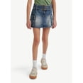 thumbnail image 1 of Justice Girls Denim Cargo Skirt with Belt, Sizes 6-18, Slim & Plus, 1 of 8