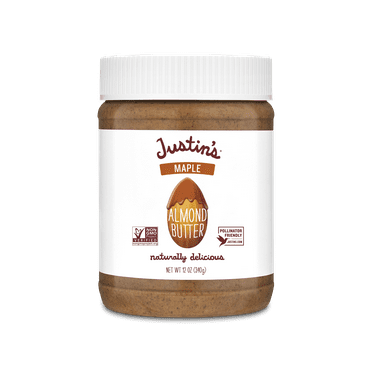 JUSTIN'S Maple Almond Butter, 12 oz Jar