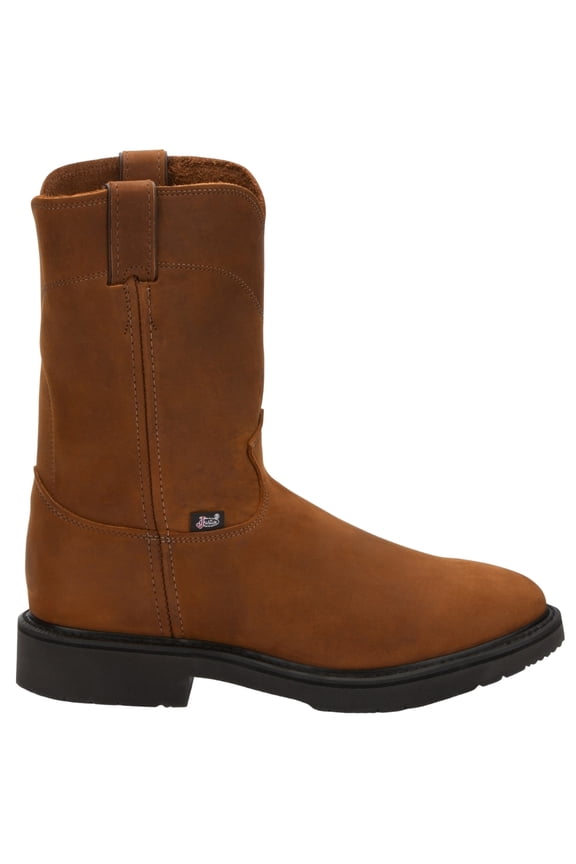 Men's Conductor Electrical Hazard Pull-On Work Boot Soft Toe - 4760 15 EE  US