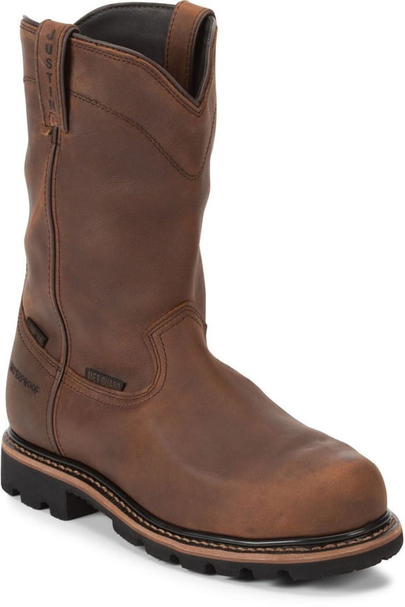 Men's Men'S Pulley Waterproof Met Guard Pull On Work Boot - WK4630 13 D(M) US