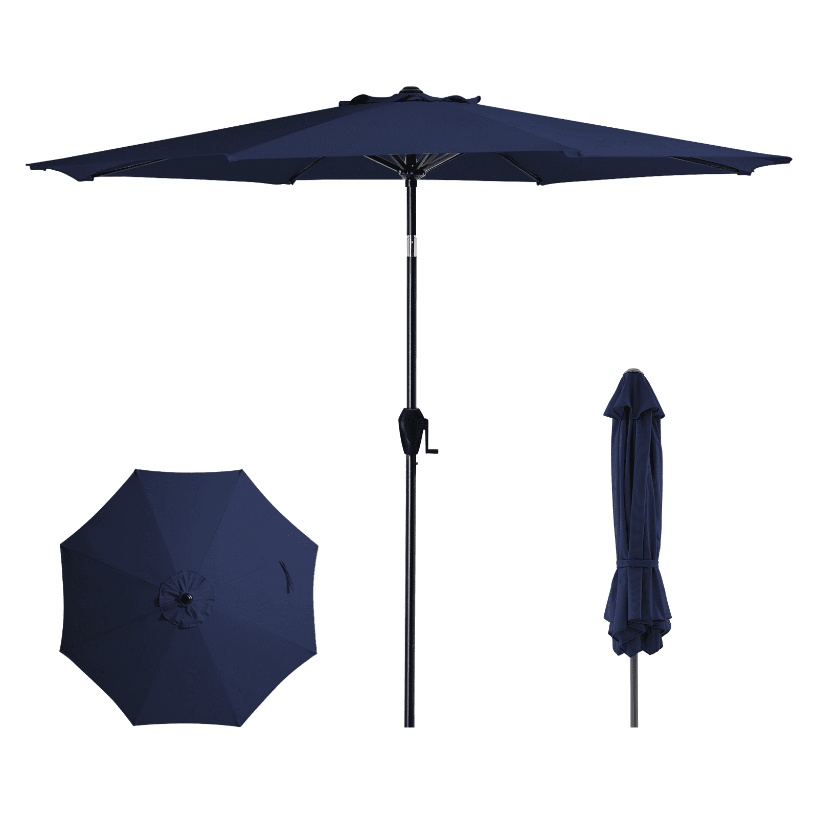 9 foot patio umbrella fabric Patio Umbrella Replacement Canopy 9 ft 8 Rib Yellow |