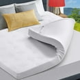 JUSTLET 3 Inch Mattress Topper Gel Memory Foam Twin XL Size Bed, High