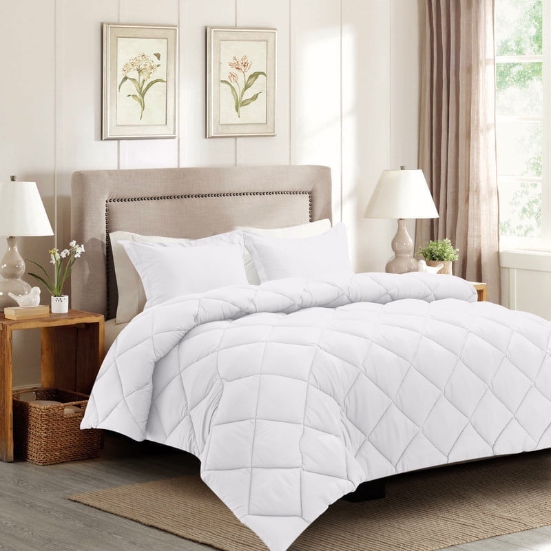 JUSTLET 3 Pieces King Size Comforter Set, Bed in A Bag, Machine