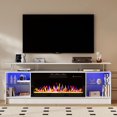 JUSTLET 70" Fireplace TV Stand, Fireplace TV Stand with 36" Electric