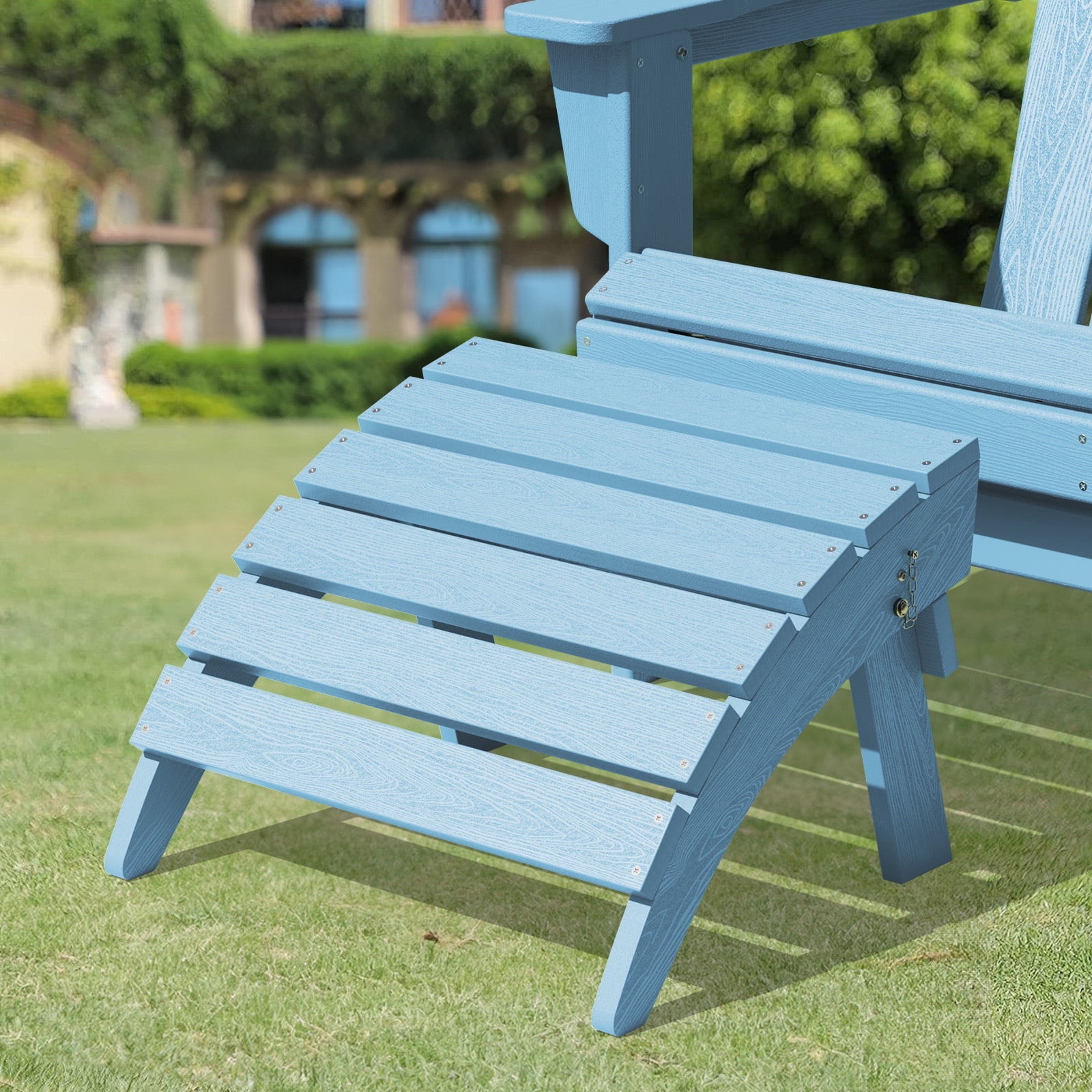 Footstools And Ottomans Small Adirondack Ottoman Set Of HDPE All