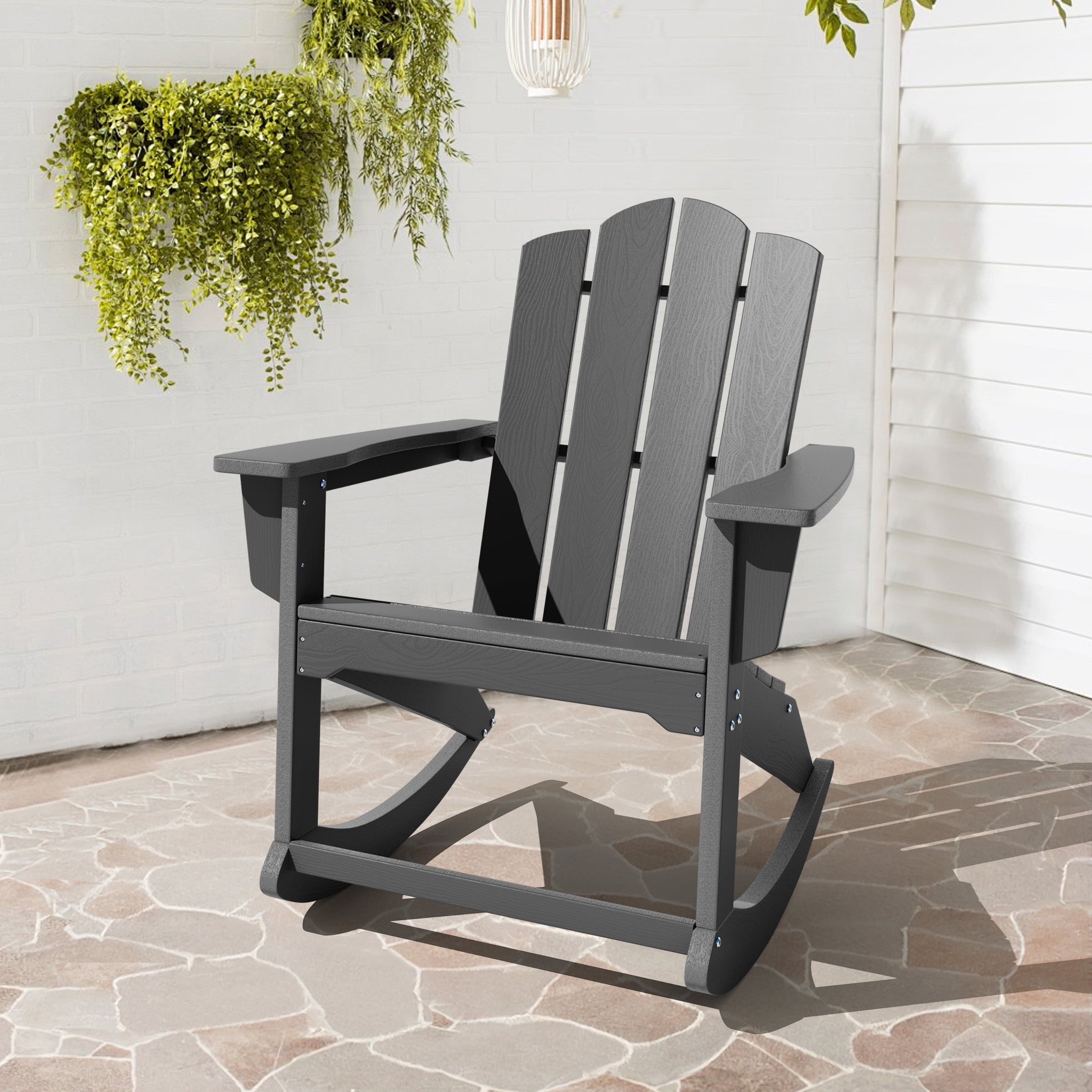 Rocking Chair Adams Stacking Ergonomic Adirondack Chair Adams