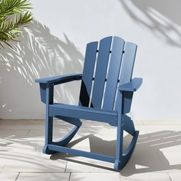 Rocking Chair Navy Resin Adirondack Chairs BizChair Modern