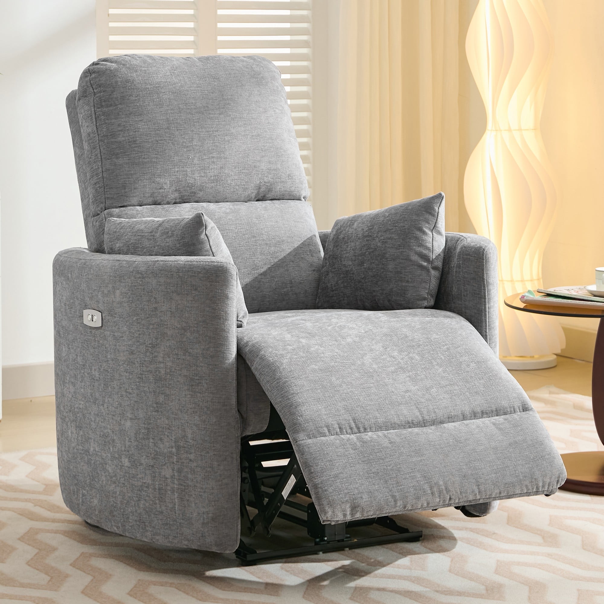 JUSTLET Power Recliner Chair, Electric Power Recliner Armchair with ...