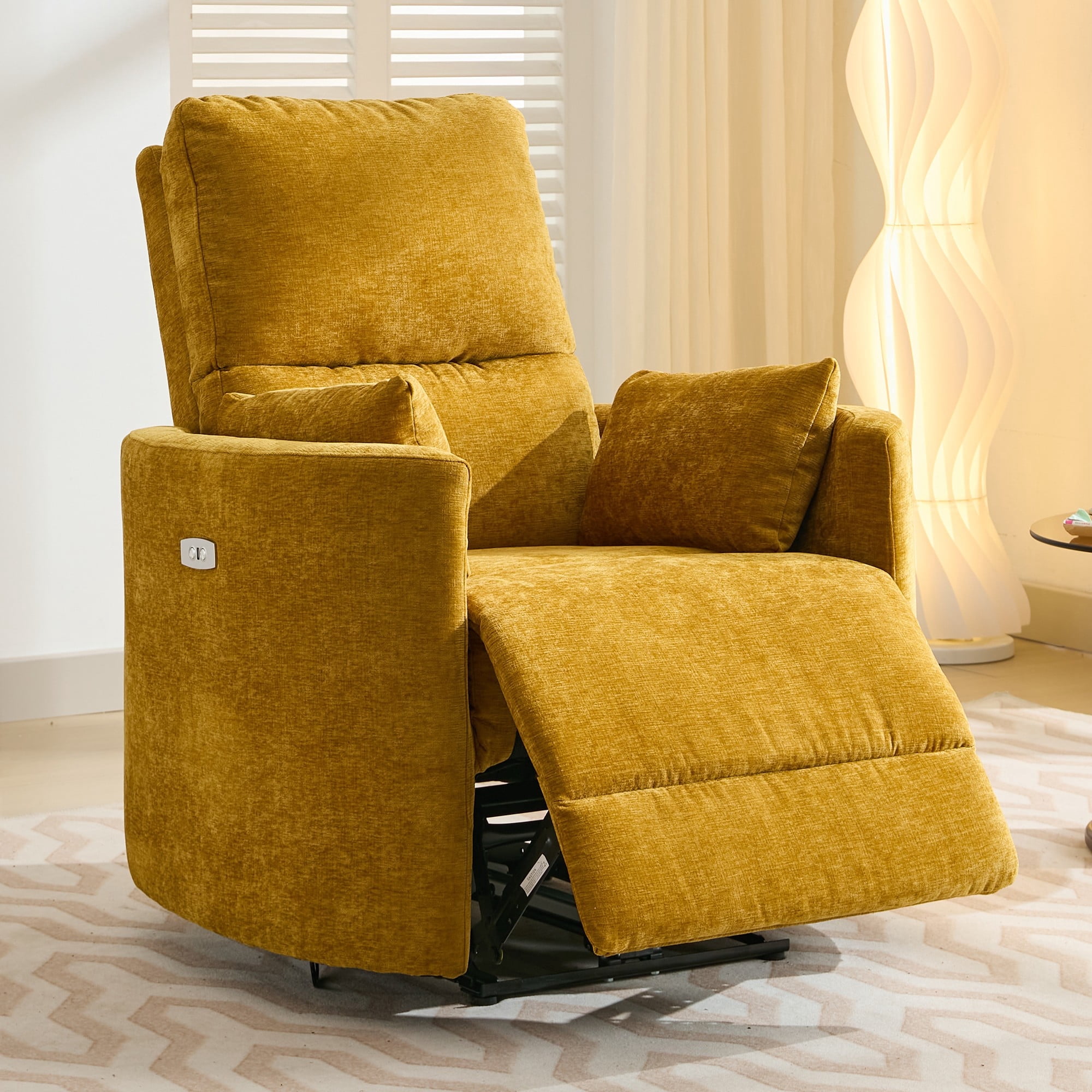 JUSTLET Power Recliner Chair, Electric Power Recliner Armchair with ...