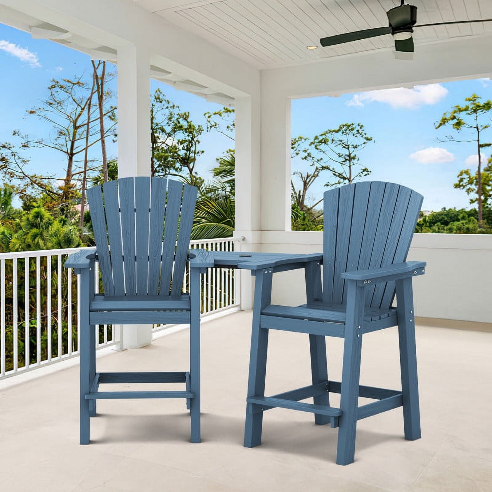Adirondack chairs high top discount