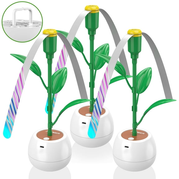 JUTIMER 3PC Fly Fan for Table,Food Fan for Indoor Outside,Portable Outdoor Picnic Fan,Batteries Powered Table Fly Fan for Restaurant, Party, Home,Outdoor Dinner