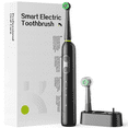thumbnail image 1 of JUUTREN Electric Toothbrush for Adults and Kids，Rechargeable Sonic Toothbrush with 2 Brush Heads,3 Modes and 2-Minute Smart Timer Reminder, 1 of 8