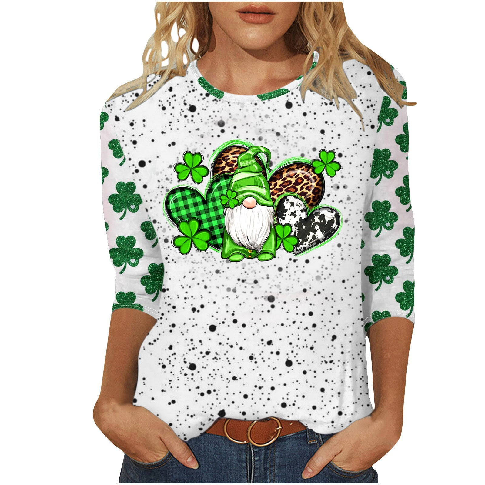 plus size st patricks day jacket