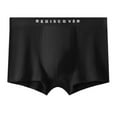 thumbnail image 1 of JUUYY Incontinence Underwear for Men Boxer Briefs Washable Urinary Absorbent Leak Proof Underwear Black#1 XXXL, 1 of 2