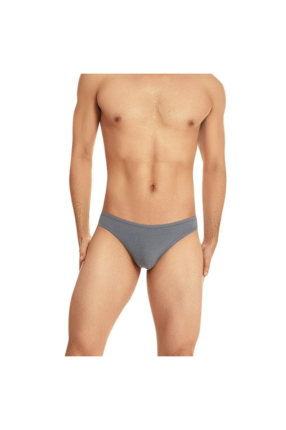 Men Swimwear Swimming Briefs Bikini Boxer Trunks Swimsuits Bathing Suits Gray XL