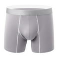 thumbnail image 1 of JUUYY Men’s Ball Caddy Boxer Brief with Built in Pouch Support, Micro Modal, Moisture Wicking, Ultra Soft Gray XXL, 1 of 4