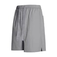 thumbnail image 1 of JUUYY Men's Casual Drawstring Shorts Side Slit Elastic Waist Workout Gym Running Shorts Loose Fit Summer Beach Shorts with Pocket Dark Gray XL, 1 of 7