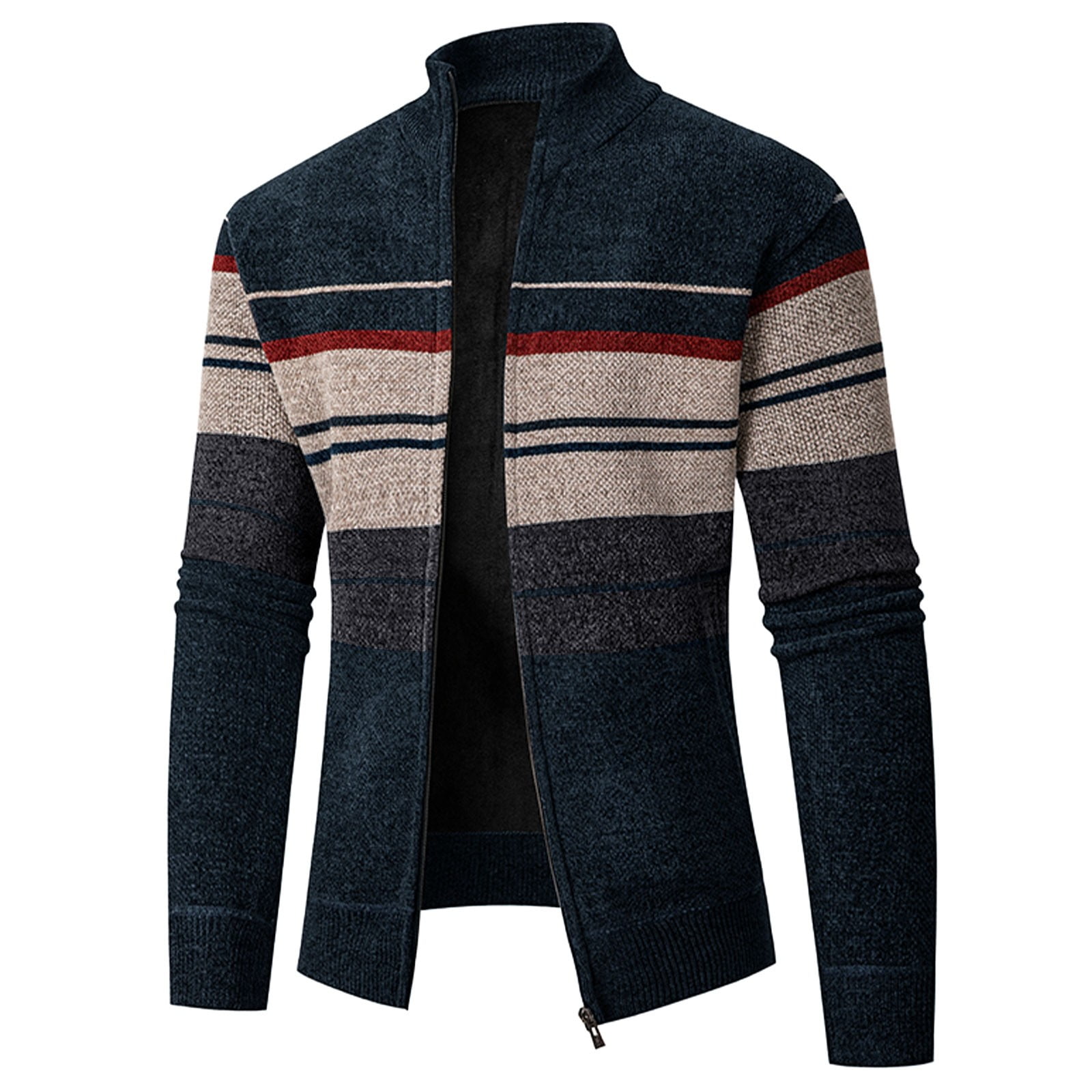 Casual Solid Patchwork POLO collar Outerwear Casual Solid Patchwork POLO collar Outerwear
