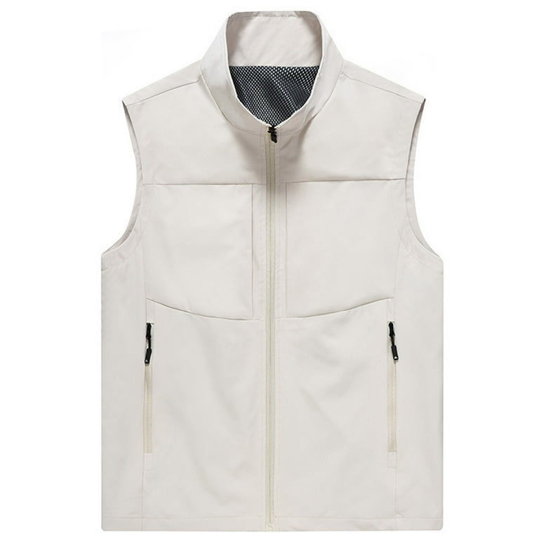 Zip up golf vest online