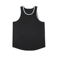 thumbnail image 1 of JUUYY Men's Mesh Basketball Tank Top Workout Gym T-Shirts Sleeveless Breathable Quicking Dry Training Shirt Black XL, 1 of 4