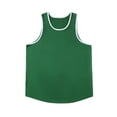 thumbnail image 1 of JUUYY Men's Mesh Basketball Tank Top Workout Gym T-Shirts Sleeveless Breathable Quicking Dry Training Shirt Green XXXL, 1 of 8