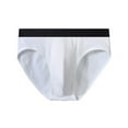 thumbnail image 1 of JUUYY Men's Mid-Rise Briefs Underwear Breathable Briefs Moisture-Wicking Lightweight Underwear White XXL, 1 of 2