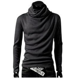 Walmart mens black turtleneck 2025
