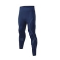thumbnail image 1 of JUUYY Mens Compression Workout Pants Stretchy Gym Tights with Pockets Drawstring Waist Slim Fit Sports Running Training Yoga Athletic Pants Navy M, 1 of 6