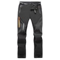 thumbnail image 1 of JUUYY Mens Hiking Pants Quick Dry Zipper Pockets Outdoor Active Pants Lightweight Travel Camping Fishing Pants with Multi-Pocket Black XXL, 1 of 2