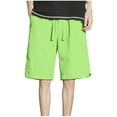 thumbnail image 1 of JUUYY Summer Shorts for Men Breathable Sports Shorts Loose Fit Casual Solid Half Pants Elastic Waist Drawstring Short Mint Green XXXXL, 1 of 6