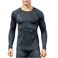 thumbnail image 1 of JUUYY Thermal Underwear for Men Long Warm Shirts Pants Base Layer Thermal Underwear Trendy Set Black XXL, 1 of 6