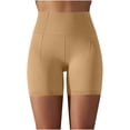 thumbnail image 1 of JUUYY Women's Ribbed Seamless Biker Shorts-High Waisted Workout Shorts for Women Soft Breathable Skinny Yoga Athletic Spandex Shorts Yellow L, 1 of 6