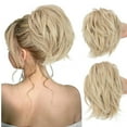 thumbnail image 1 of Natural Hair Extensions Messy Bun Hair Piece with Bendable Metal Clip for Women for Elegant Hairstyles and Effortless Ponytail Enhancements, 1 of 8
