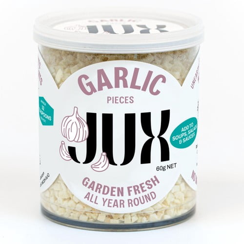 JUX Food Garlic Granules 60g, British Import (Pack of 2)