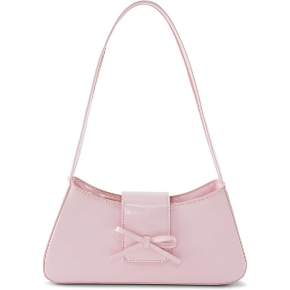 JUYGO Barabum Shoulder Bag,Shoulder Bag for Women, Handbags Trendy Y2K Purses Patent Clutch Bag Cute Bow Purse