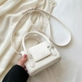 thumbnail image 1 of JUYGO Candy Color Shoulder Bags For Women Solid Color Pu Leather Mini Crossbody Bag Casual Female Messenger Handbag Purse Totes Clutch, 1 of 6