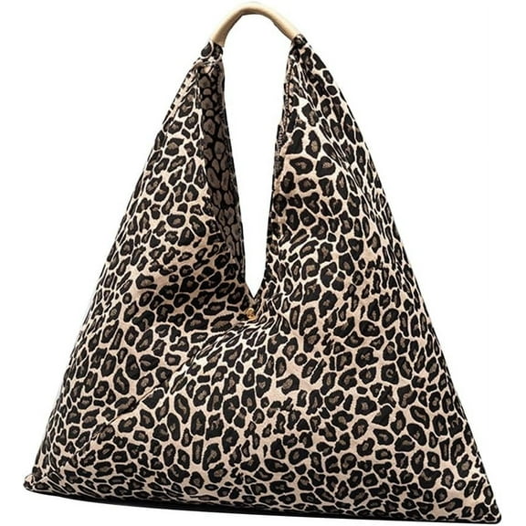 JUYGO Canvas Handbag for Women Ethnic Style Tote Top Handle Summer Beach Large Shoulder Bag