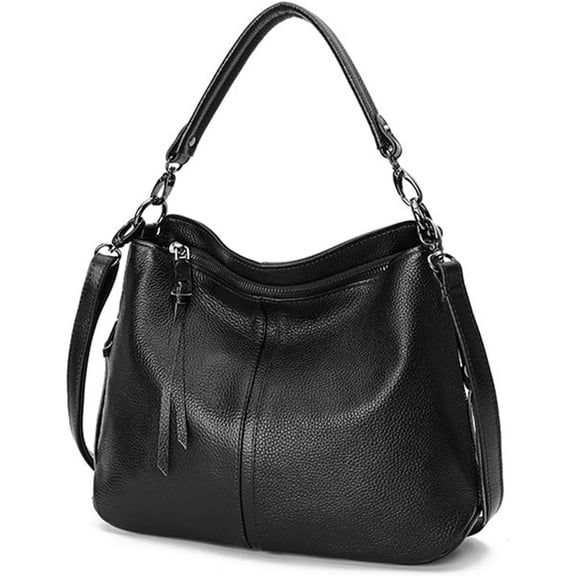 JUYGO Casual Purses and Handbags for Women Genuine Leather Large Capacity Travel Satchel Ladies Work Crossbody Shoulder Bag