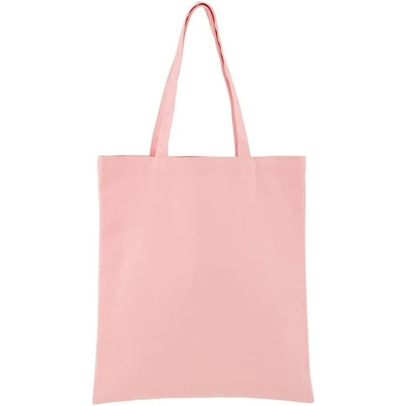 JUYGO Cotton Tote Bag and DIY Shopping Shoulder Bag Lightweight Spacious Grocery Bag Durable Washable Reusable Bags