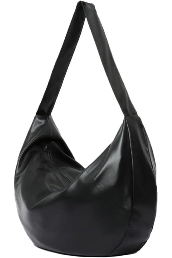 Crescent Purses for Women Cute Y2k Shoulder Crossbody Bag Small Dumpling Totes Handbag Vegan Leather Clutch Satchel