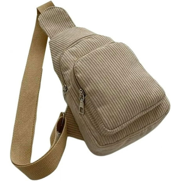 JUYGO Crossbody Bag for Women Canvas Shoulder Sling Hobo Bag Anti-theft Purse Pocket Travel Handbag