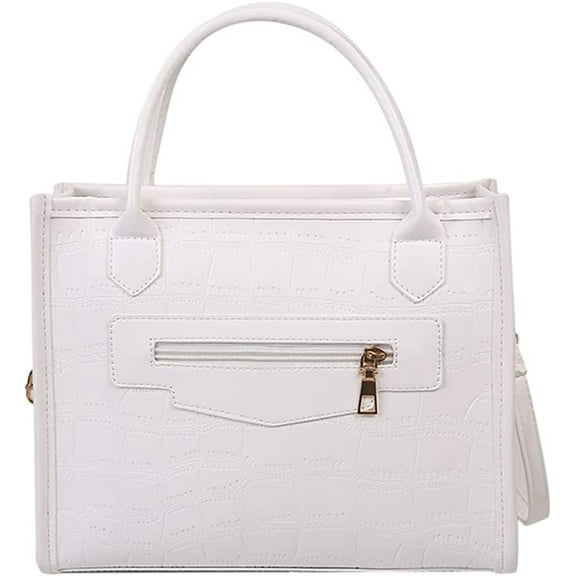 JUYGO Fashion Stone Grain Tote Handbag for Women Large Capacity Crossbody Bags