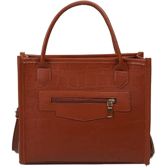 JUYGO Fashion Stone Grain Tote Handbag for Women Large Capacity Crossbody Bags