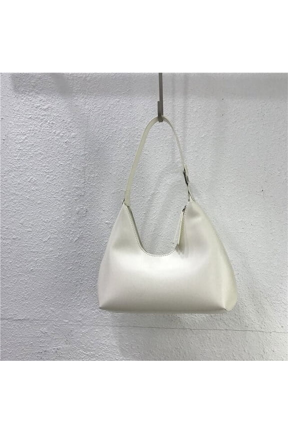 Fashion Style Shoulder Bags for Women PU Leather Underarm Bag Vintage Half-moon Handbag Totes Female Casual Ladies Shopping Pack