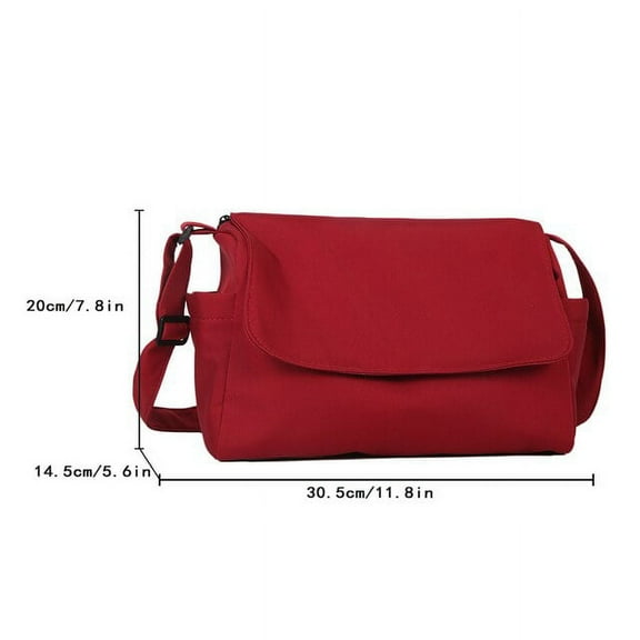 JUYGO Fashion Women Oxford Cloth Shoulder Crossbody Bag Flap Top-Handle Handbag Tote Lady Small Messenger Women Gifts