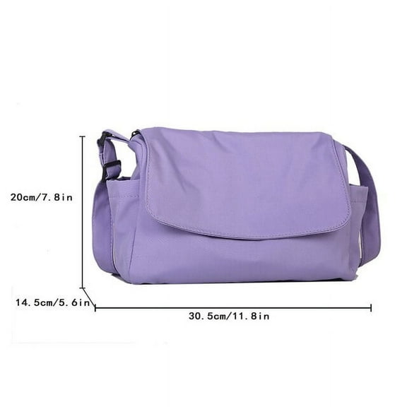 JUYGO Fashion Women Oxford Cloth Shoulder Crossbody Bag Flap Top-Handle Handbag Tote Lady Small Messenger Women Gifts