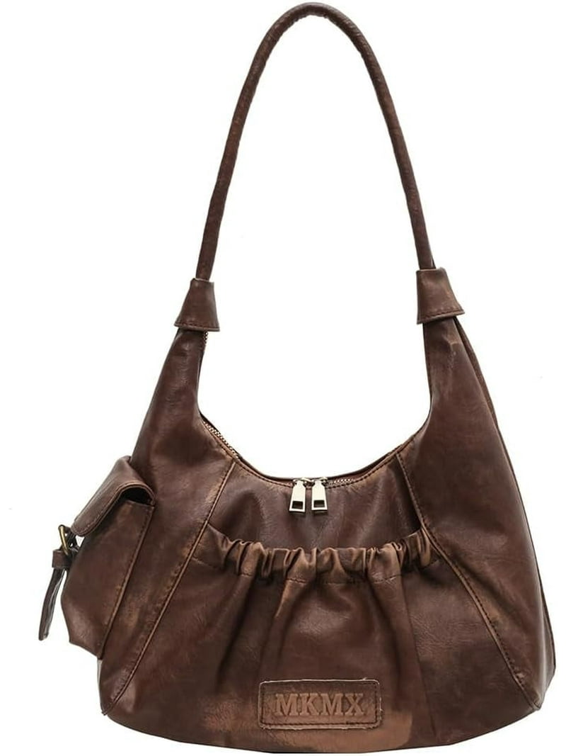 バッグ hobo leather shoulder bag Y2K grunge Amazon.com: HIQUAY Grunge Hobo Bag Fairy Grunge Shoulder Bag