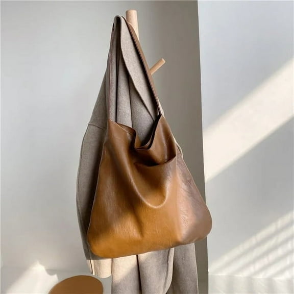 JUYGO Luxury Handbag Totes Vintage Shoulder Bags For Women Large Capacity Soft Leather Female Shopping Bag Pack mochila