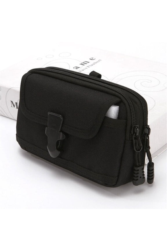 Military Camouflage Pouch Tactical Belt Waist Pack Outdoor Wallet Purse Packet Utility EDC Bag for 6.5 Phone Hunting Bag